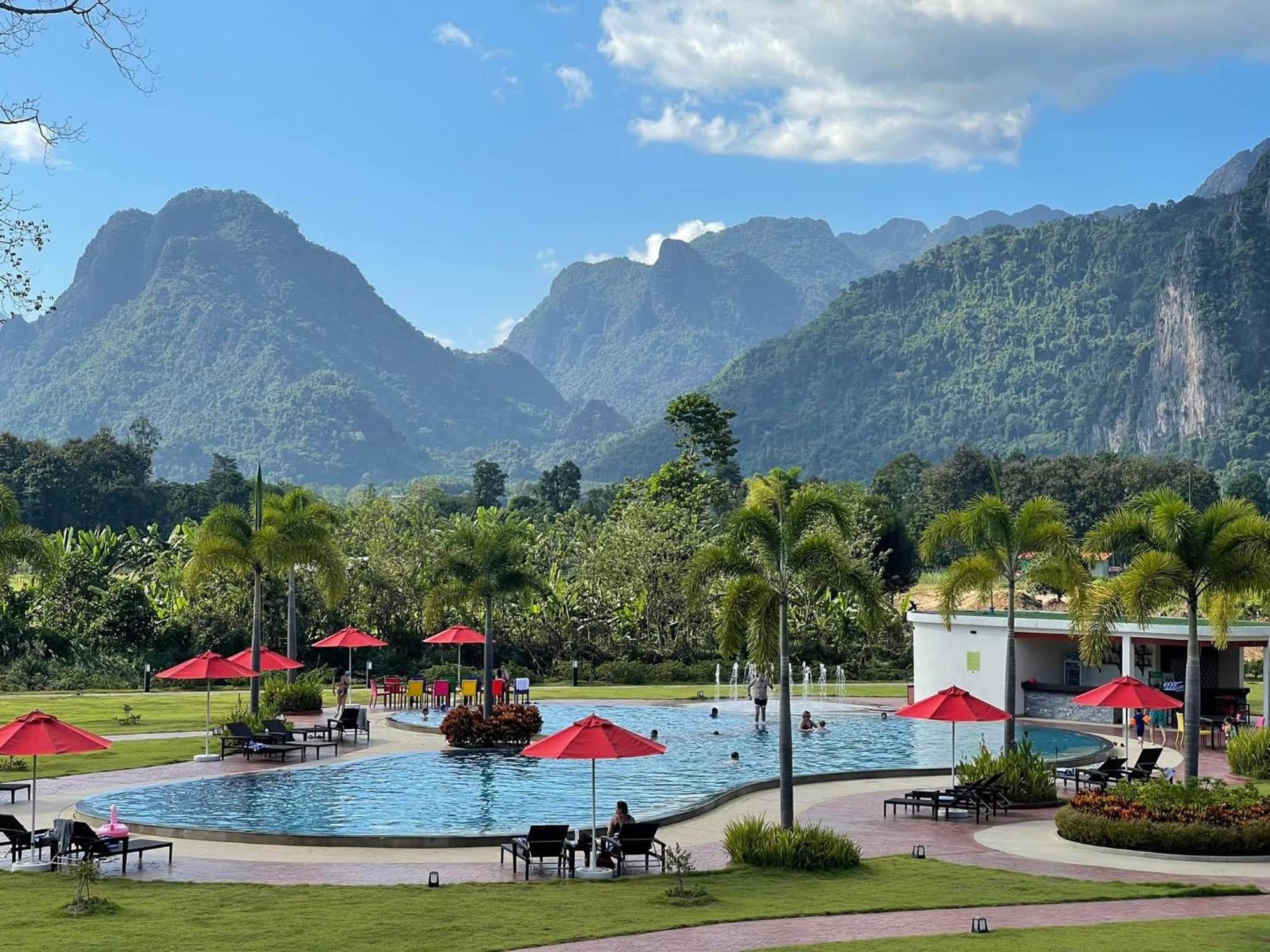 Tmark Resort Vangvieng Ванг-Виенг Экстерьер фото