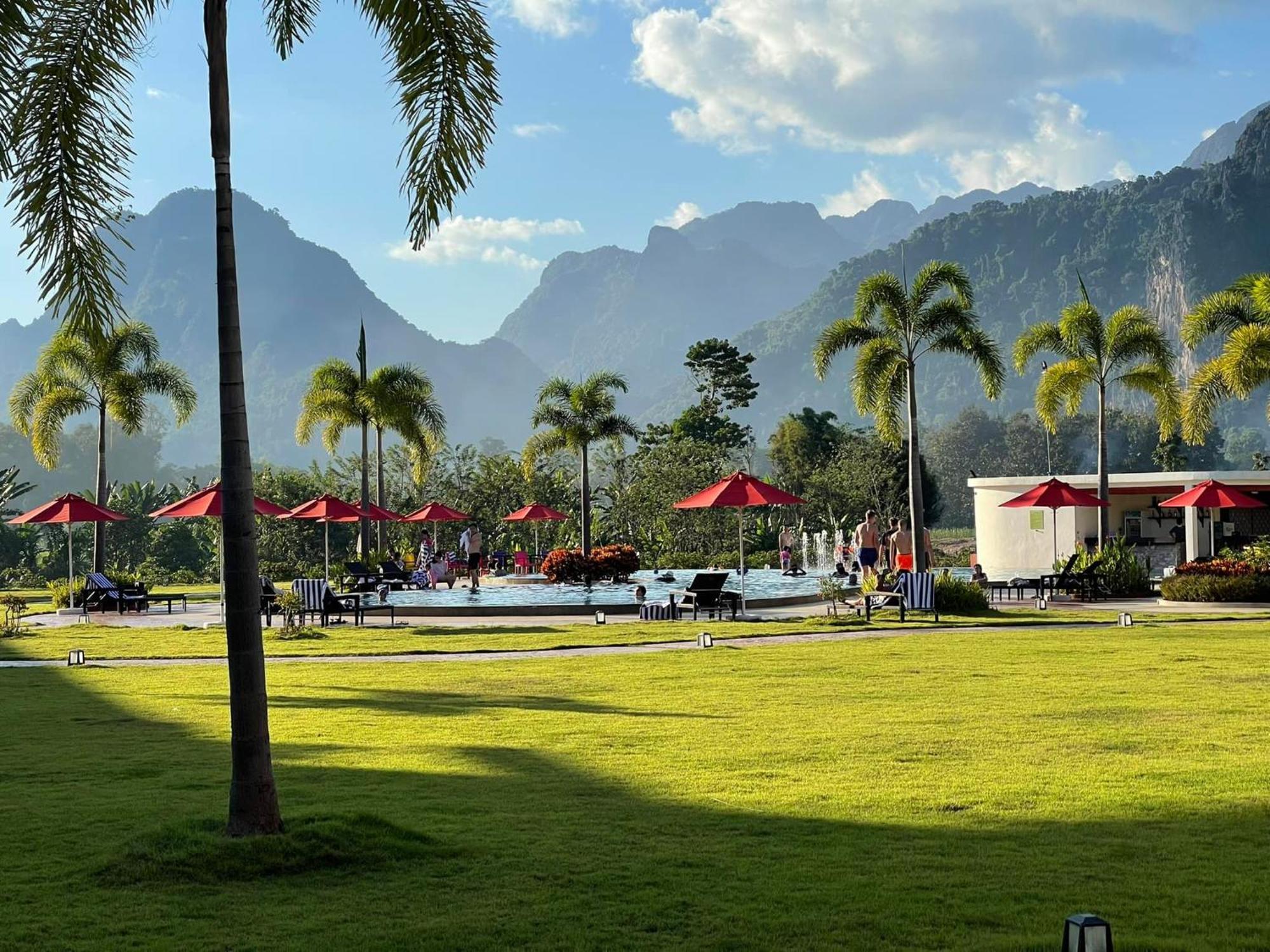 Tmark Resort Vangvieng Ванг-Виенг Экстерьер фото