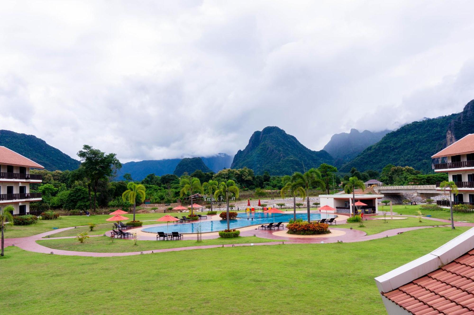 Tmark Resort Vangvieng Ванг-Виенг Экстерьер фото