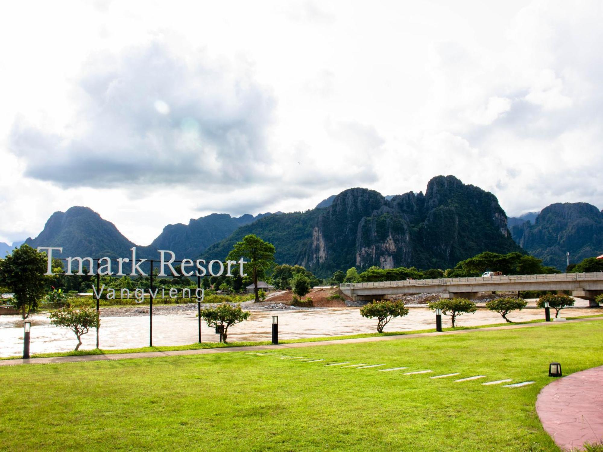 Tmark Resort Vangvieng Ванг-Виенг Экстерьер фото