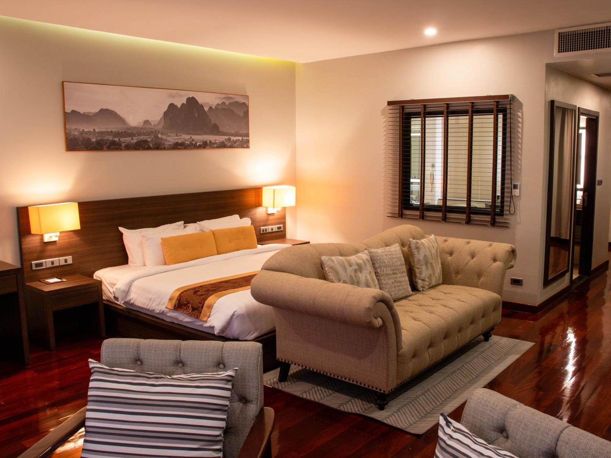 Tmark Resort Vangvieng Ванг-Виенг Экстерьер фото